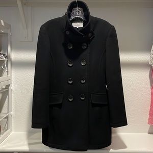 Calvin Klein Black Pea Coat